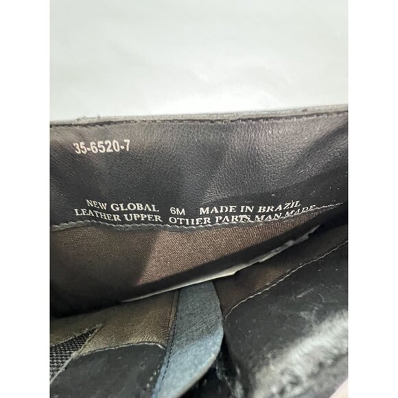 Coup D’etat knee High Heeled Boots in Black - Picture 8 of 8